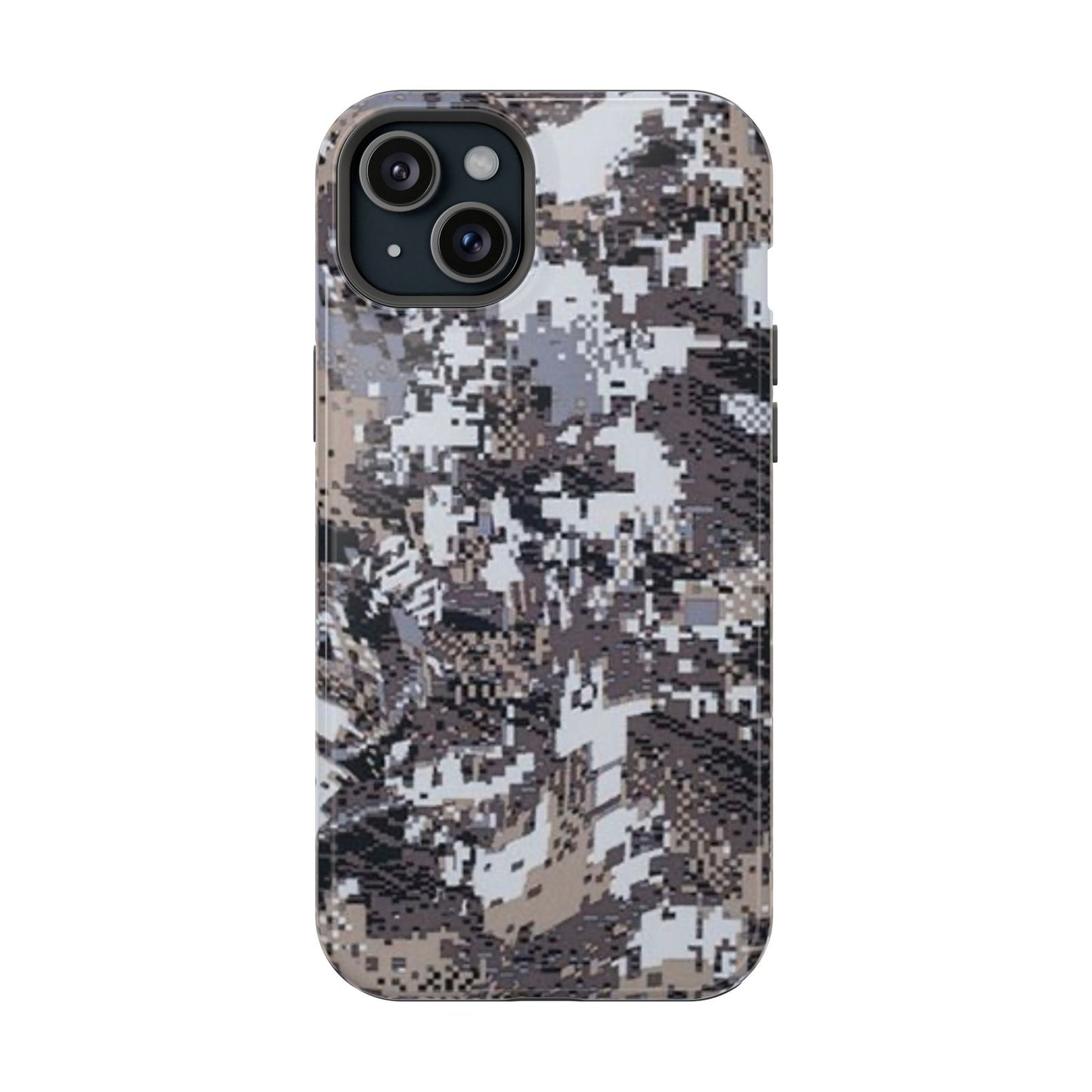 Rugged Pixel Camo Case