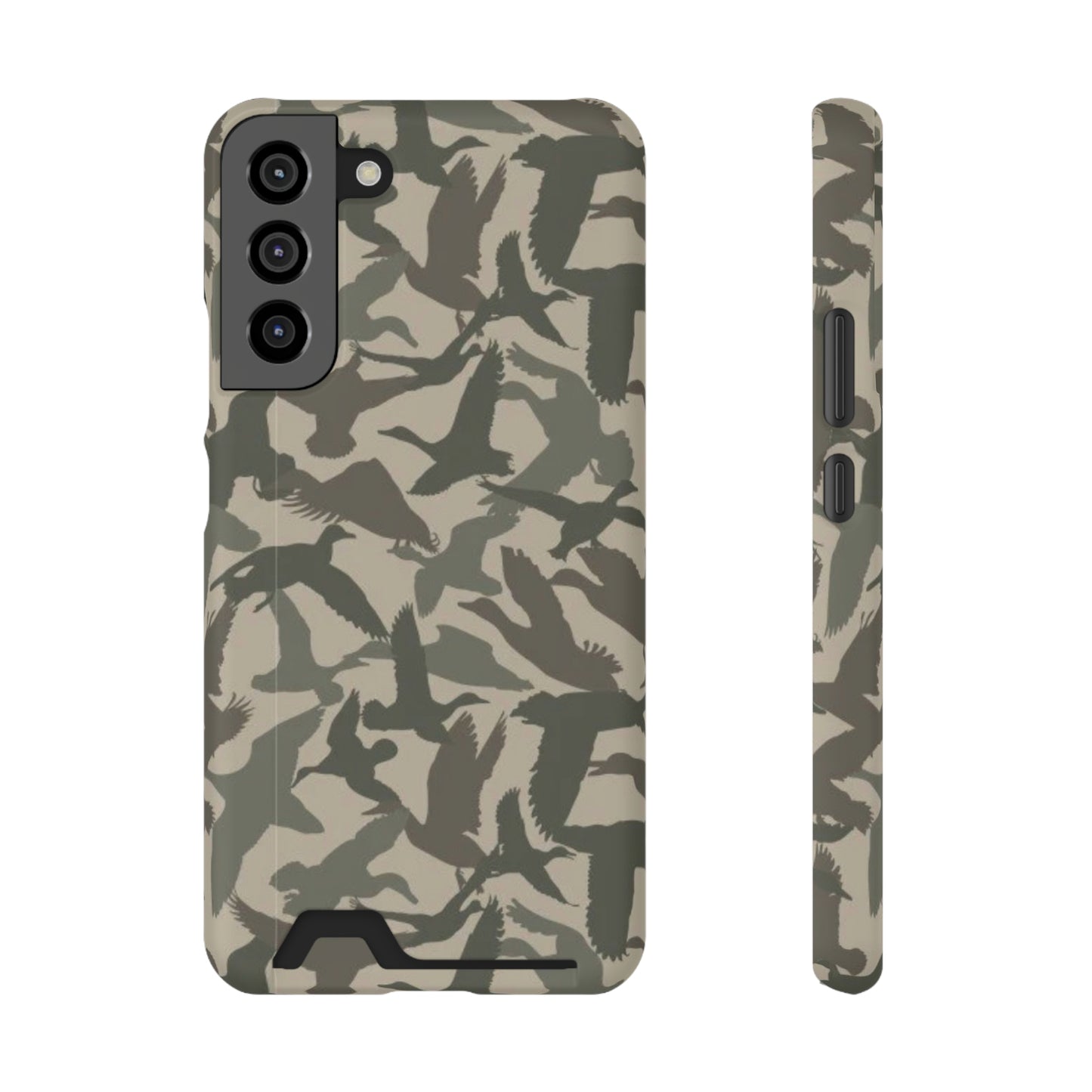 MagSafe Card Wallet Bird Camo Case