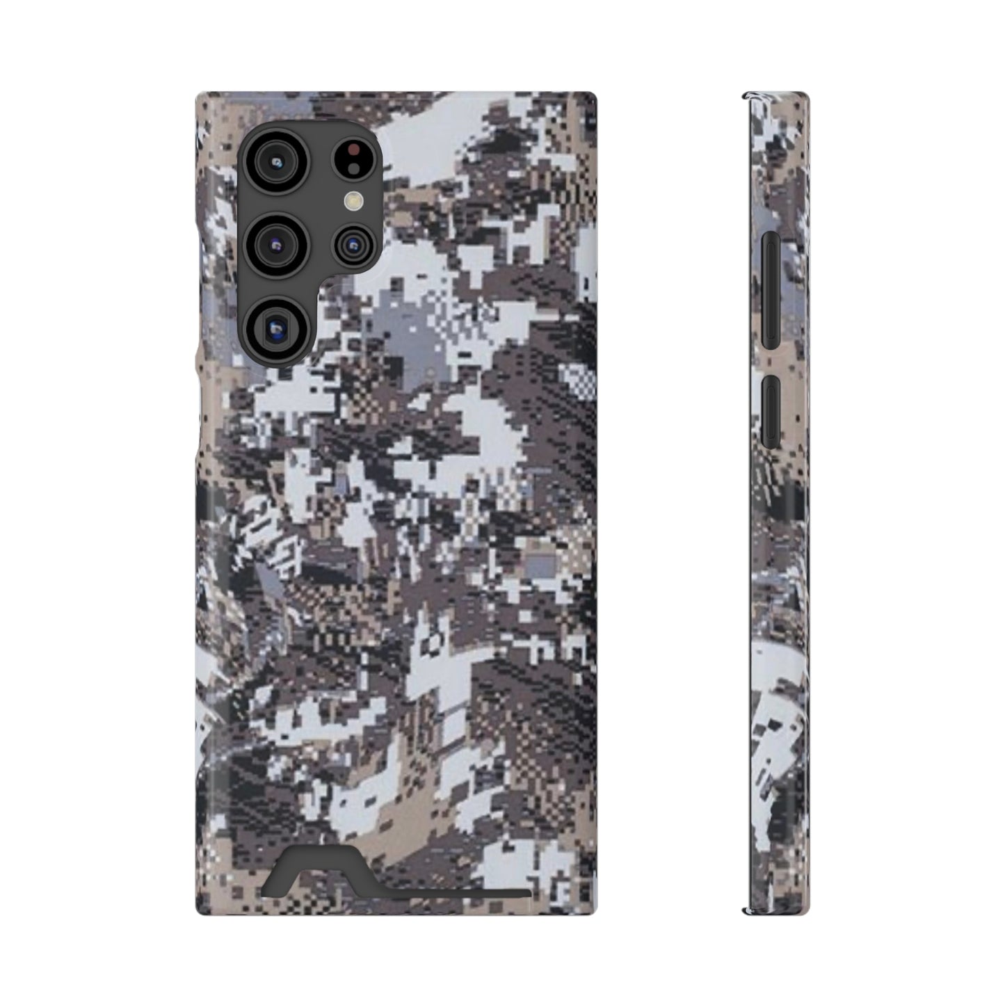 MagSafe Card Wallet Pixel Camo Case