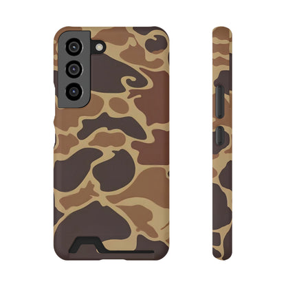 MagSafe Card Wallet Vintage Duck Camo Case