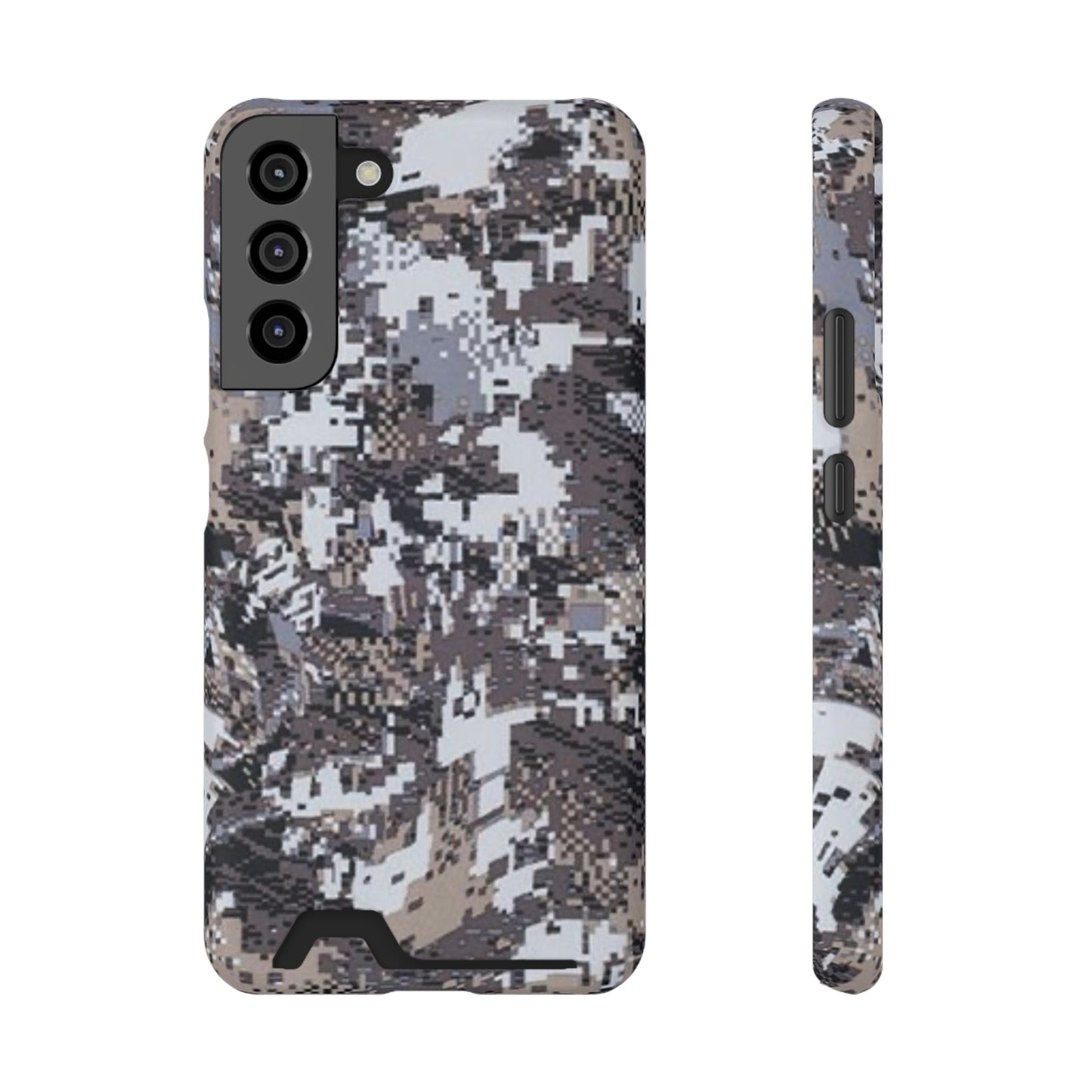 MagSafe Card Wallet Pixel Camo Case