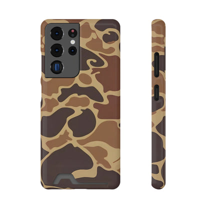 MagSafe Card Wallet Vintage Duck Camo Case