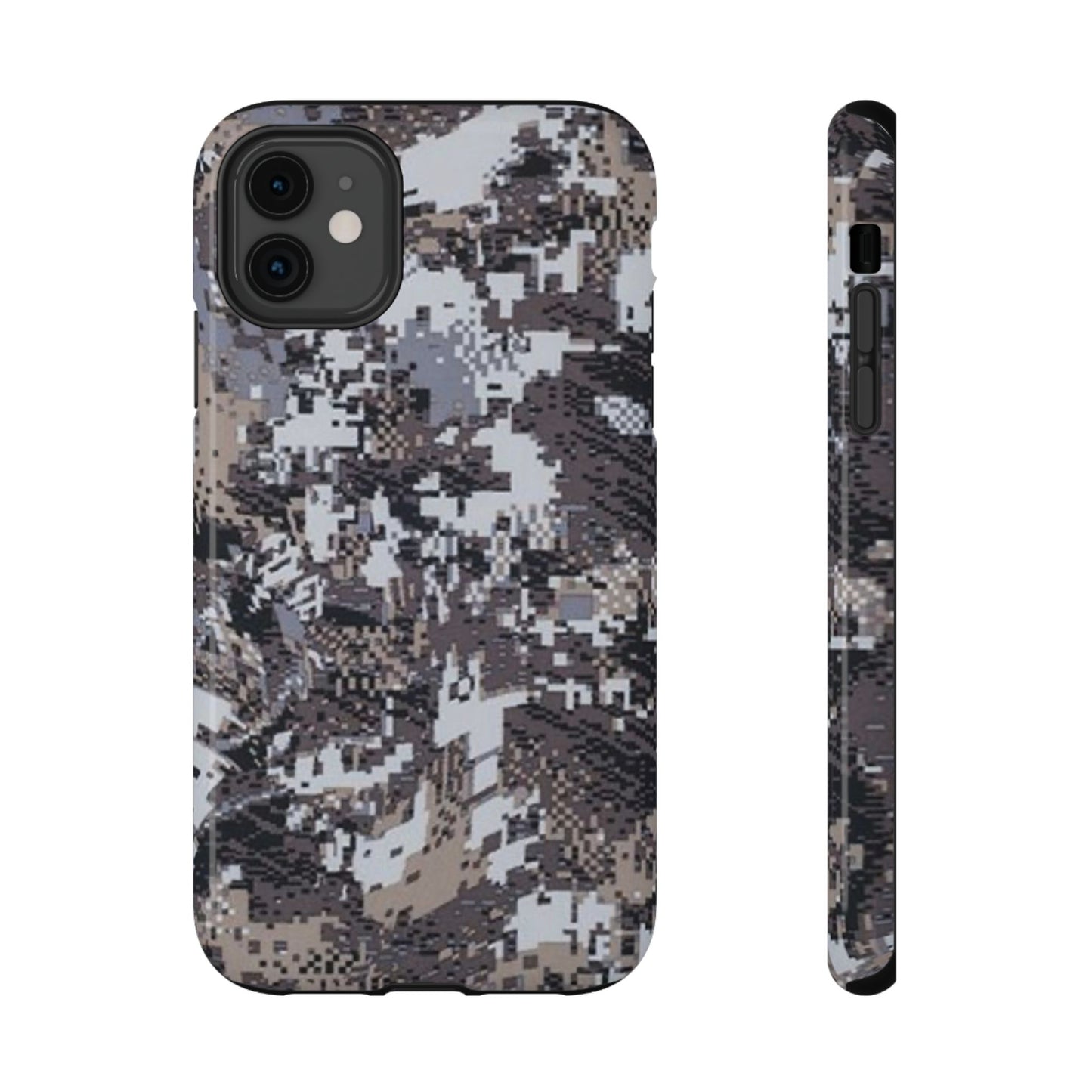 Rugged Pixel Camo Case