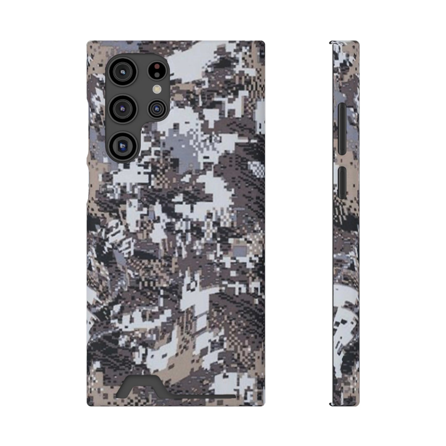 MagSafe Card Wallet Pixel Camo Case