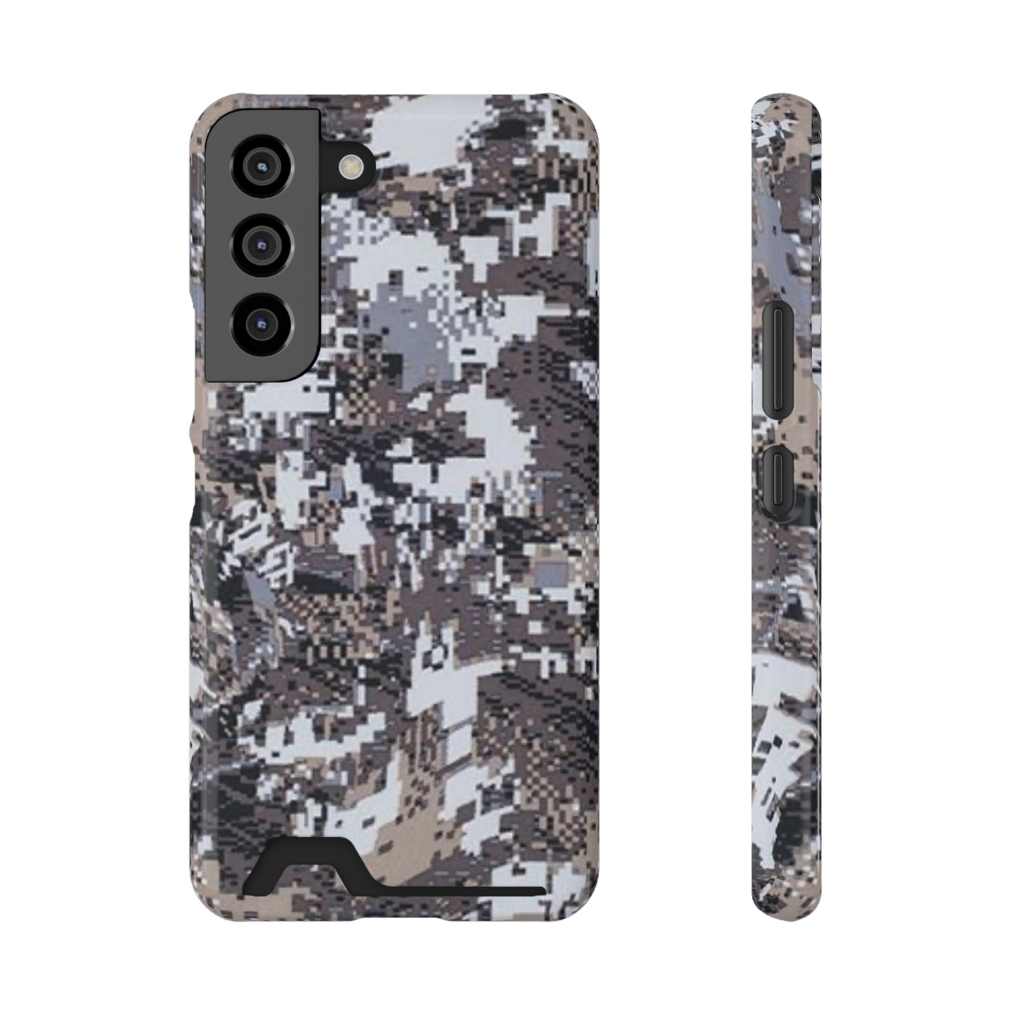 MagSafe Card Wallet Pixel Camo Case