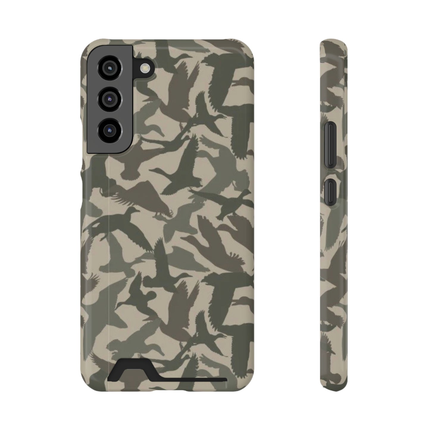 MagSafe Card Wallet Bird Camo Case