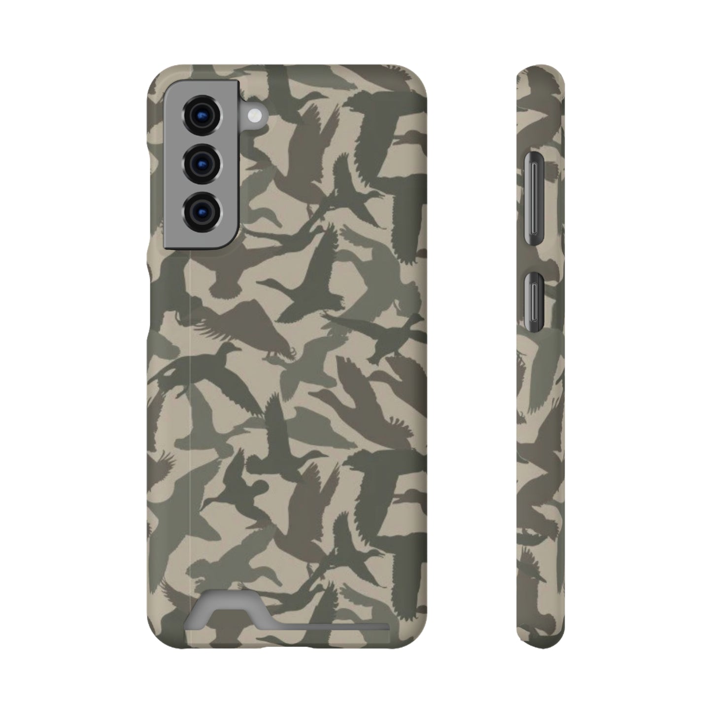 MagSafe Card Wallet Bird Camo Case