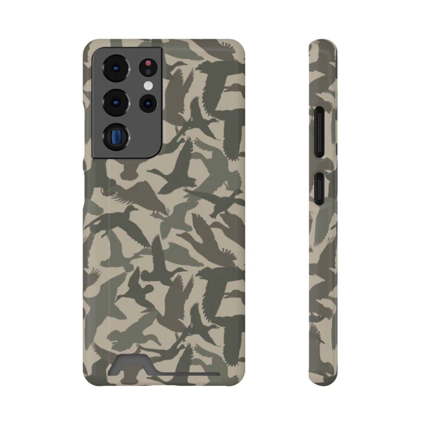 MagSafe Card Wallet Bird Camo Case