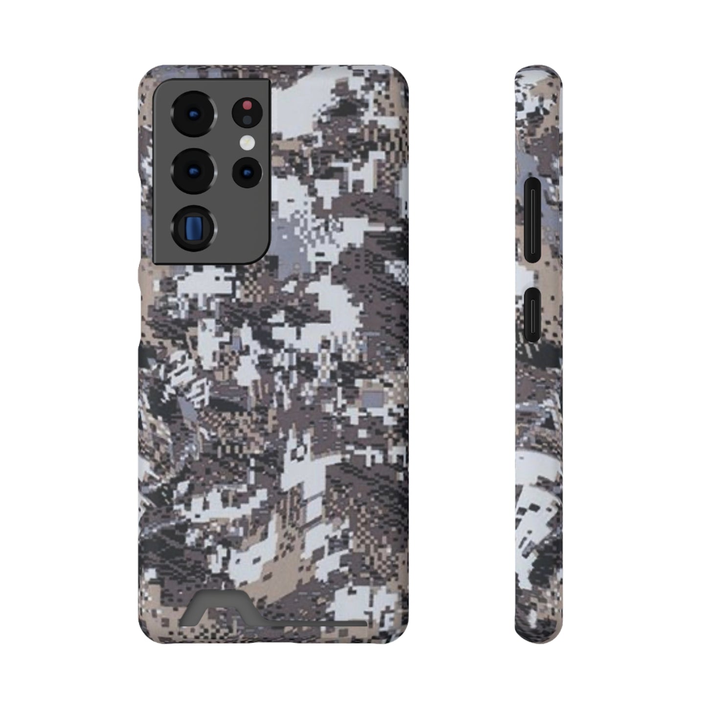 MagSafe Card Wallet Pixel Camo Case