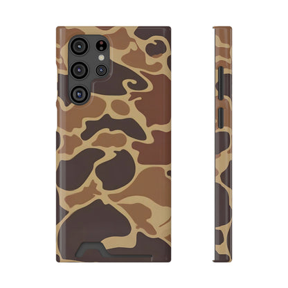 MagSafe Card Wallet Vintage Duck Camo Case