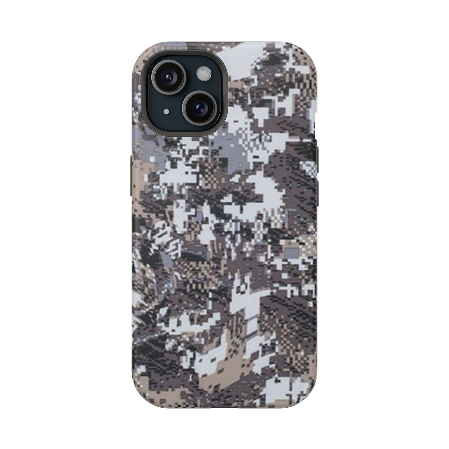 Rugged Pixel Camo Case