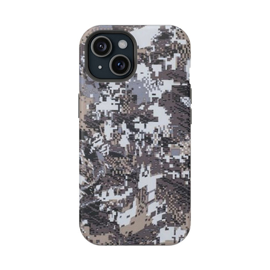 Rugged Pixel Camo Case