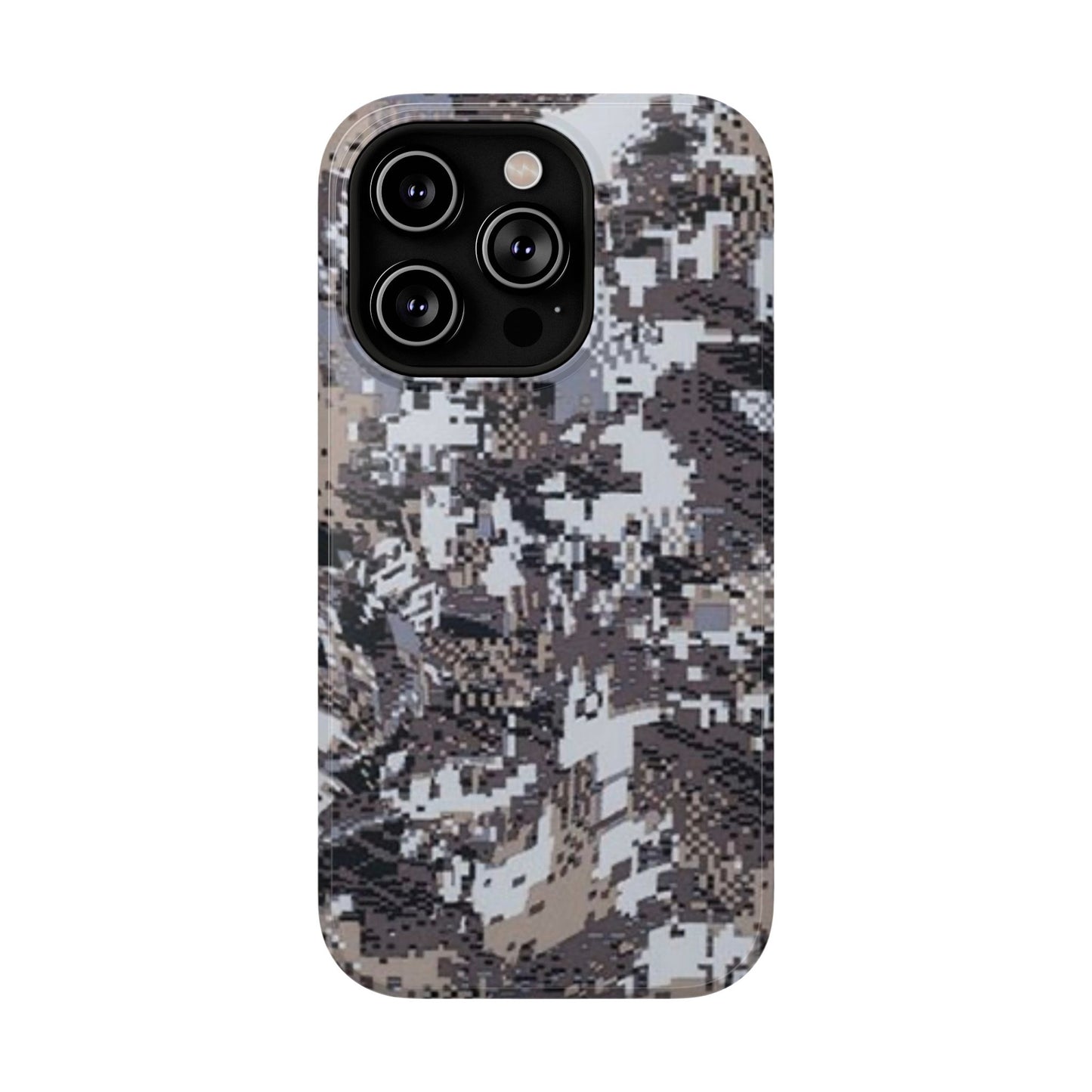 Rugged Pixel Camo Case