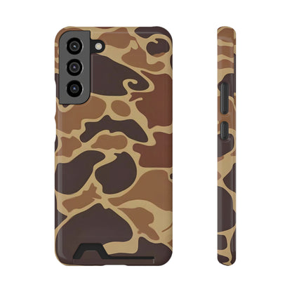 MagSafe Card Wallet Vintage Duck Camo Case