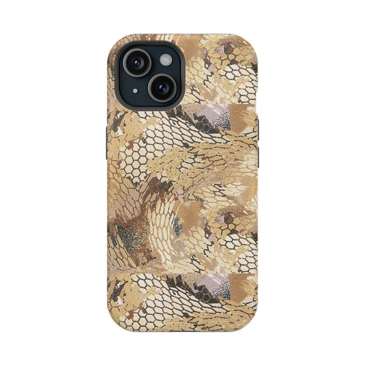 Rugged Snakeskin Camo Case