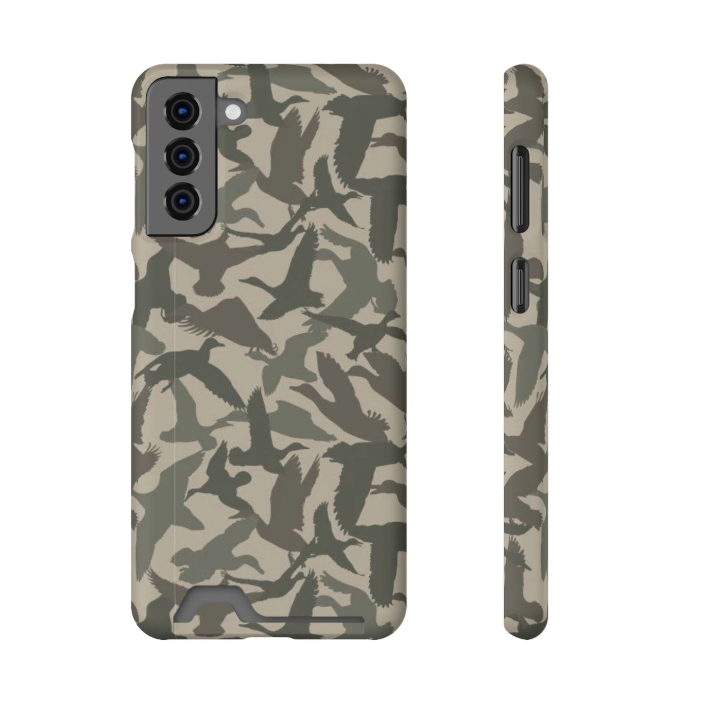 MagSafe Card Wallet Bird Camo Case