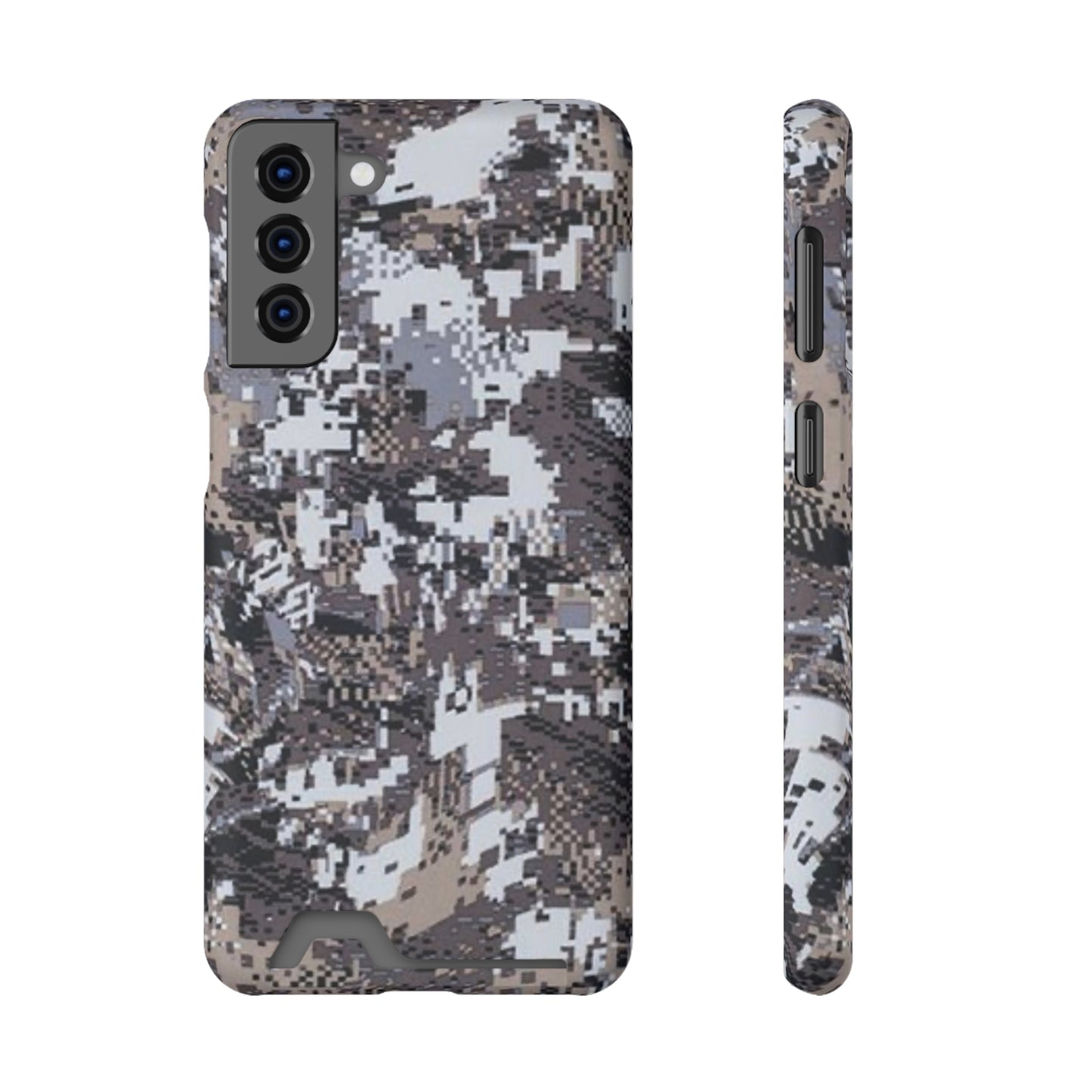 MagSafe Card Wallet Pixel Camo Case