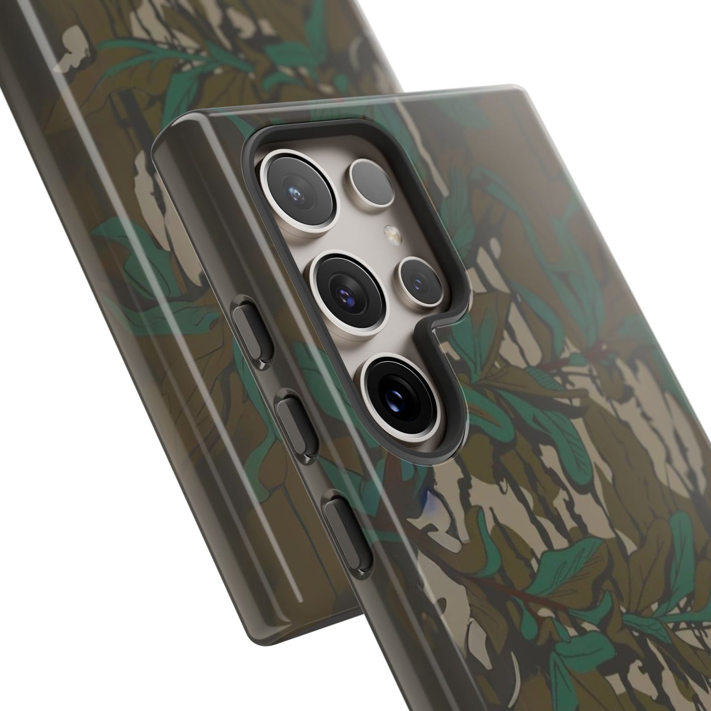 Mossy Oak Green Leaf Tough Case