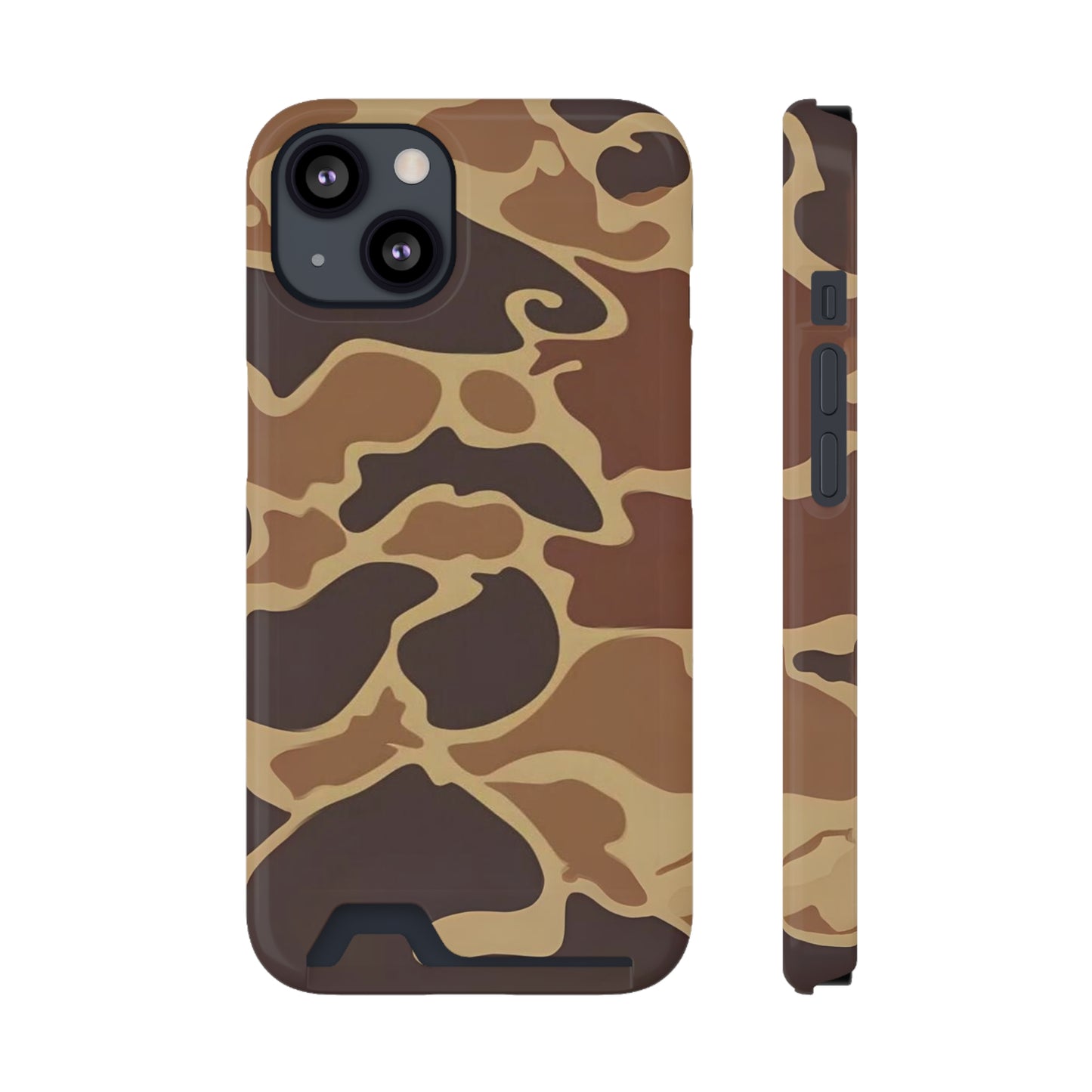 MagSafe Card Wallet Vintage Duck Camo Case