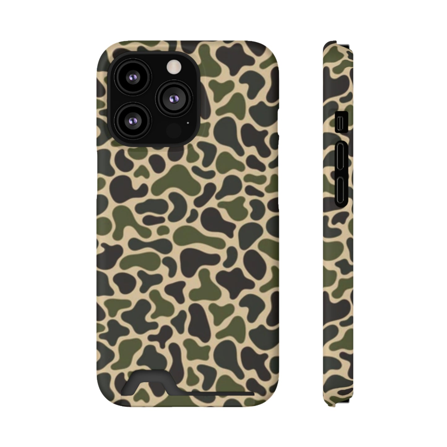 MagSafe Card Wallet Warfront Camo Case